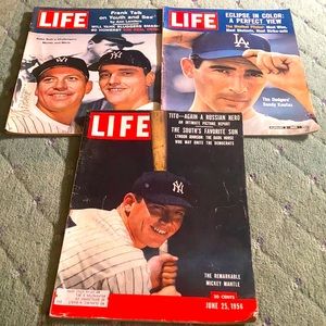 LIFE Magazines about The Yankees